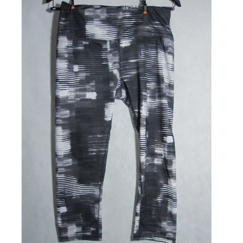 RBX Grey Stretch Yoga Crop Pants Size M Medium